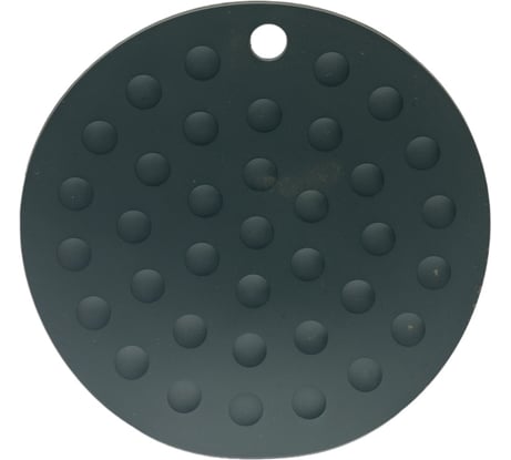 Коврик под горячее PERFECTO LINEA круглый серый 23-006117