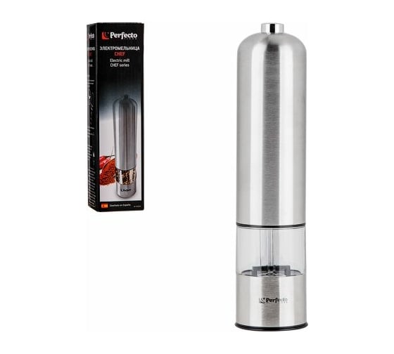 Электрическая мельница для специй PERFECTO LINEA Chef сталь 39-522233 1