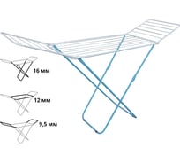 Напольная сушилка для белья PERFECTO LINEA Bona бело-голубая 46-031821