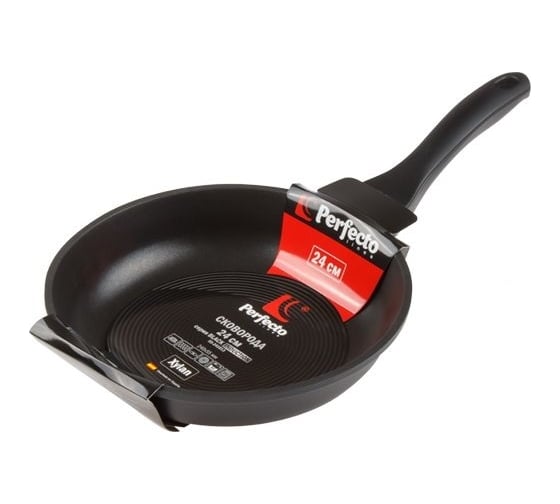 Алюминиевая сковорода PERFECTO LINEA Black Induction 24 см 55-241013