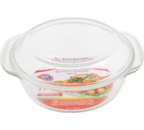 Кастрюля PERFECTO LINEA из жаропрочного стекла с крышкой 2 л 11-200020