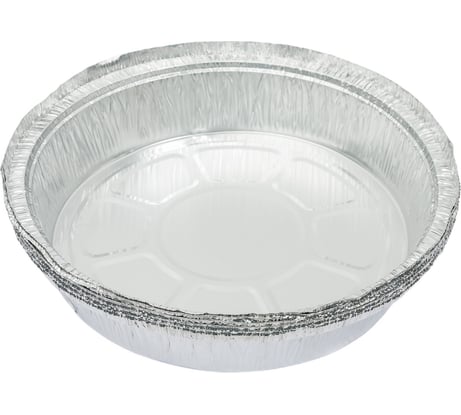 Алюминиевая форма для выпечки PERFECTO LINEA одноразовая круглая 23.3x4.8 см 5 шт 45-523430