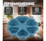 Силиконовая форма для выпечки PERFECTO LINEA круглая 25x4.5 см серо-голубой 20-018818 4