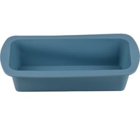 Силиконовая форма для выпечки PERFECTO LINEA прямоугольная, 25x4.5 см серо-голубой 20-000218