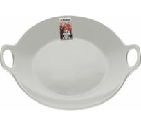 Керамическое блюдо PERFECTO LINEA Asian круглое 24x20.3x4.5 см серый 17-102403