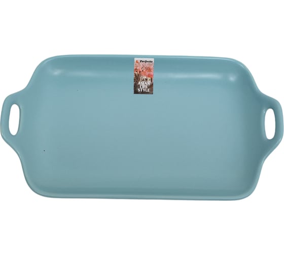 Керамическое блюдо PERFECTO LINEA Asian прямоугольное 29x17x4.5 см голубой 17-102902