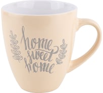 Керамическая кружка PERFECTO LINEA Любимый дом молочная 400 мл 30-388602