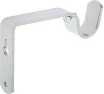 Кронштейн для карниза СИМАЛЕНД D20 однорядный, 8 см, цвет хром 5513119