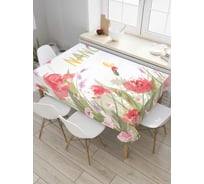 Прямоугольная скатерть JOYARTY Валентинка Ненси из сатена tc_4454_120x145