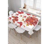 Прямоугольная скатерть JOYARTY Бегство бабочек из сатена tc_2775_120x145