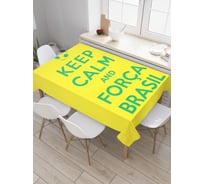 Прямоугольная скатерть JOYARTY Бразильское спокойствие из сатена tc_4723_120x145