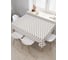 Прямоугольная скатерть JOYARTY Ахроматический зигзаги из сатена tc_23602_120x145 1