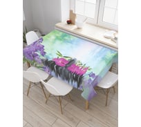 Прямоугольная скатерть JOYARTY Ароматное купание из сатена tc_15599_120x145