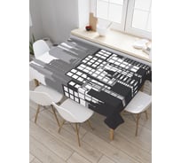 Прямоугольная скатерть JOYARTY Авангардный Нью-Йорк из сатена tc_18424_120x145
