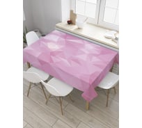 Прямоугольная скатерть JOYARTY Блики граней из сатена tc_35531_120x145