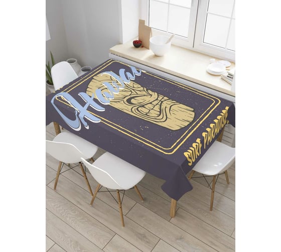 Прямоугольная скатерть JOYARTY Алоха гавайский серф рай из сатена tc_37723_120x145 1