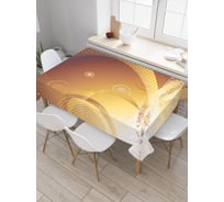 Прямоугольная скатерть JOYARTY Вектор техно из сатена tc_29058_120x145