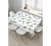 Прямоугольная скатерть JOYARTY Ананасовый сон из сатена tc_8071_120x145