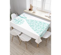 Прямоугольная скатерть JOYARTY Весенний полет из сатена tc_23553_120x145