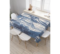 Прямоугольная скатерть JOYARTY Американские символы из сатена tc_36826_120x145