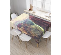 Прямоугольная скатерть JOYARTY Величие каньона из сатена tc_20109_120x145