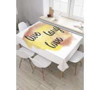Прямоугольная скатерть JOYARTY Акварельное настроение из сатена tc_35813_120x145