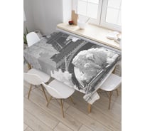 Прямоугольная скатерть JOYARTY Вид снизу из сатена tc_38161_120x145