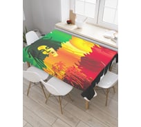 Прямоугольная скатерть JOYARTY Боб Марли из сатена tc_78548_120x145