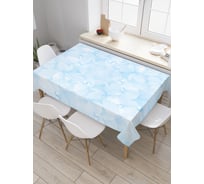 Прямоугольная скатерть JOYARTY Абстракция лепестков из сатена tc_33944_120x145