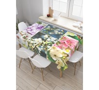 Прямоугольная скатерть JOYARTY Весеннее настроение из сатена tc_19052_120x145