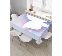 Прямоугольная скатерть JOYARTY Бабочка желаний из сатена tc_8813_120x145