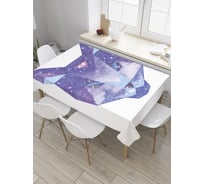 Прямоугольная скатерть JOYARTY Абстракция кота из сатена tc_33510_120x145