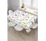 Прямоугольная скатерть JOYARTY Алфавит с картинками из сатена tc_7352_120x145 1