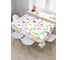 Прямоугольная скатерть JOYARTY Алфавит с картинками из сатена tc_7352_120x145 5