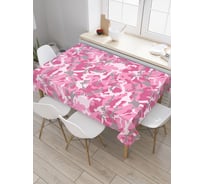 Прямоугольная скатерть JOYARTY Боевой раскрас из сатена tc_3885_120x145
