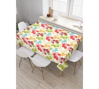 Прямоугольная скатерть JOYARTY Виноградные ягоды из сатена tc_21619_120x145