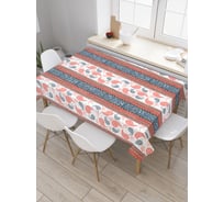 Прямоугольная скатерть JOYARTY Бирманские полоски из сатена tc_29454_120x145
