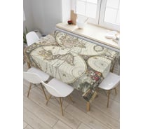 Прямоугольная скатерть JOYARTY Атласное виденье из сатена tc_7104_120x145