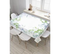 Прямоугольная скатерть JOYARTY Весенний венок из сатена tc_33380_120x145