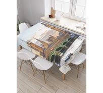 Прямоугольная скатерть JOYARTY Английское спокойствие из сатена tc_9422_120x145