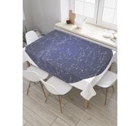 Прямоугольная скатерть JOYARTY Астрологический глобус из сатена tc_35277_120x145