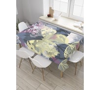 Прямоугольная скатерть JOYARTY Абстрактные бабочки из сатена tc_32270_120x145