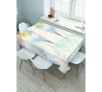 Прямоугольная скатерть JOYARTY Ангелы-хранители из сатена tc_378521_120x145