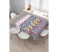 Прямоугольная скатерть JOYARTY Векторный орнамент из сатена tc_30829_120x145