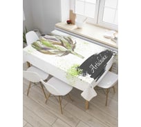 Прямоугольная скатерть JOYARTY Артишок из сатена tc_38886_120x145