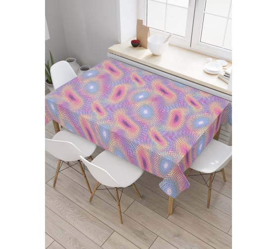 Прямоугольная скатерть JOYARTY Бактерии под микроскопом из сатена tc_207088_120x145 1