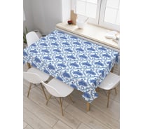 Прямоугольная скатерть JOYARTY Виноградные завитки из сатена tc_21961_120x145