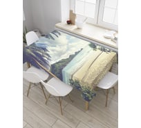 Прямоугольная скатерть JOYARTY В ожидании жары из сатена tc_8977_120x145