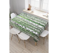 Прямоугольная скатерть JOYARTY Березовый лес из сатена tc_378788_120x145