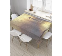 Прямоугольная скатерть JOYARTY Английские туманы из сатена tc_31597_120x145